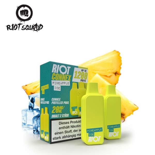 Riot Squad Connex - Pineapple Ice - Pods 20mg
